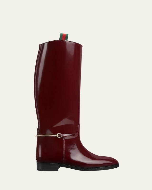 Michelangelo Leather Bit Riding Boots